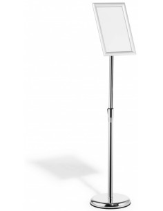 ▷ ATRIL DURABLE DE PIE CON MARCO EXPOSITOR DE ALUMINIO A3 | Taine - Imagen 1