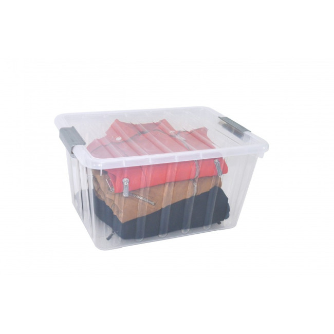 ▷ CAJA ARCHIVO 2000 ALMACENAJE APILABLE CON TAPA 32 L. 360X420X300 MM CRITAL | Taine - Imagen 1