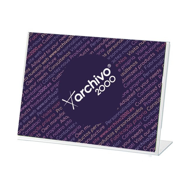 ▷ EXPOSITOR ARCHIVO 2000 A8 HORIZONTAL POLIESTI | Taine - Imagen 1