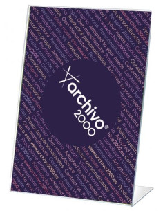 ▷ EXPOSITOR ARCHIVO 2000 A7 VERTICAL POLIESTIRENO TTE | Taine - Imagen 1