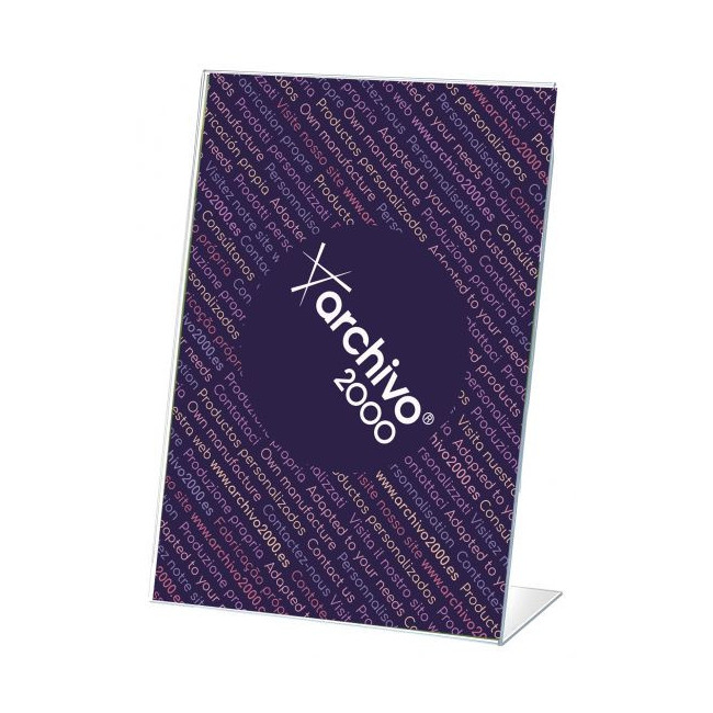 ▷ EXPOSITOR ARCHIVO 2000 A7 VERTICAL POLIESTIRENO TTE | Taine - Imagen 1