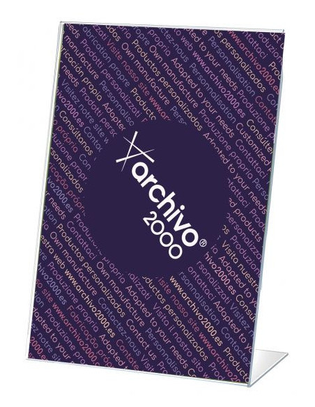▷ EXPOSITOR ARCHIVO 2000 A7 VERTICAL POLIESTIRENO TTE | Taine - Imagen 1