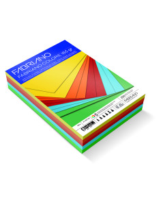 ▷ PQ. 250U CARTULINAS A4 FABRIANO COLORES INTENSOS 185GR | Taine - Imagen 1