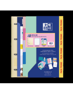 ▷ CARPETA OXFORD TP EBIND OXFLyG A4+R5 5X5+SEP PP+80H P | Taine - Imagen 1