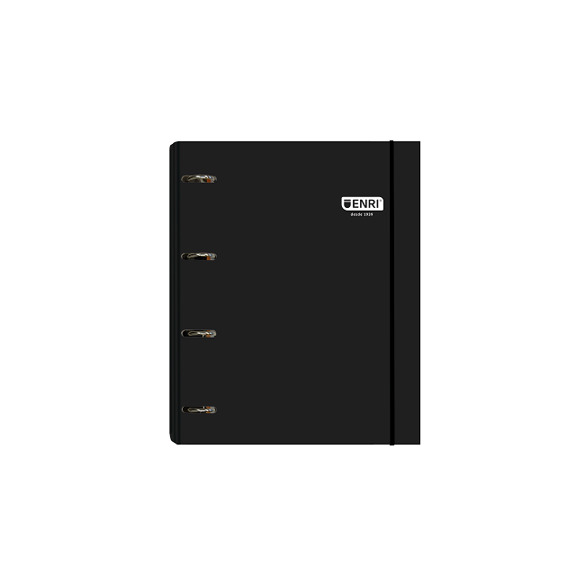 ▷ CARPETA ENRI TD NEGRA 100H 80G 4x35 | Taine - Imagen 1