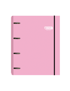 ▷ CARPETA ENRI TD ROSA 100H 80G 4x35 | Taine - Imagen 1