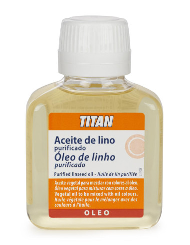 ▷ ACEITE LINO PURIFICADO 100ML TITAN | Taine - Imagen 1