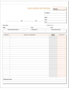 ▷ TALONARIO LOAN PEDIDOS T-97 HOLANDESA DUPLICADO AUTOCOP. | Taine - Imagen 1