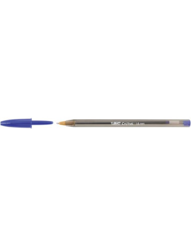 ▷ BOLIGRAFO BIC CRISTAL 1.6 LARGE AZUL | Taine - Imagen 1