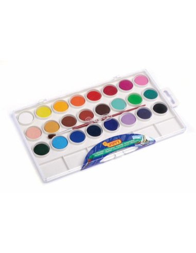 ▷ ACUARELAS JOVI 24 UDS PASTILLAS EN CAJA | Taine - Imagen 1