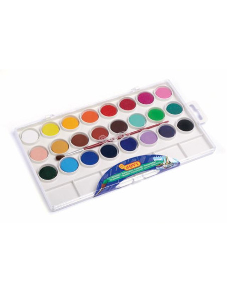 ▷ ACUARELAS JOVI 24 UDS PASTILLAS EN CAJA | Taine - Imagen 1