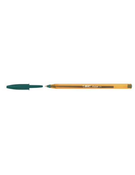 ▷ BOLIGRAFO BIC CRISTAL FINO VERDE | Taine - Imagen 1