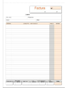 ▷ TALONARIO FACTURAS | Taine - Imagen 1