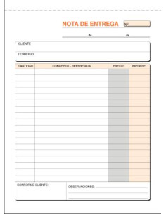 ▷ TALONARIO ENTREGAS | Taine - Imagen 2