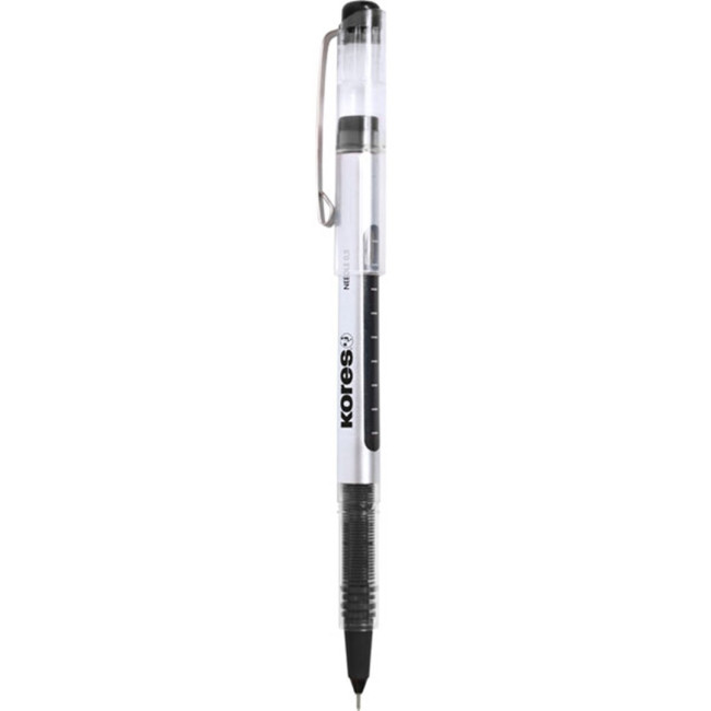 ▷ BOLÍGRAFO KORES TINTA LÍQUIDA PN1 0,5 MM NEGRO GRAFOPLAS | Taine - Imagen 1
