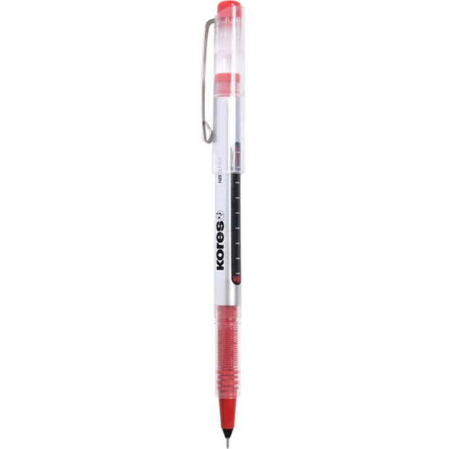 ▷ BOLÍGRAFO KORES TINTA LÍQUIDA PN1 0,5 MM ROJO GRAFOPLAS | Taine - Imagen 1