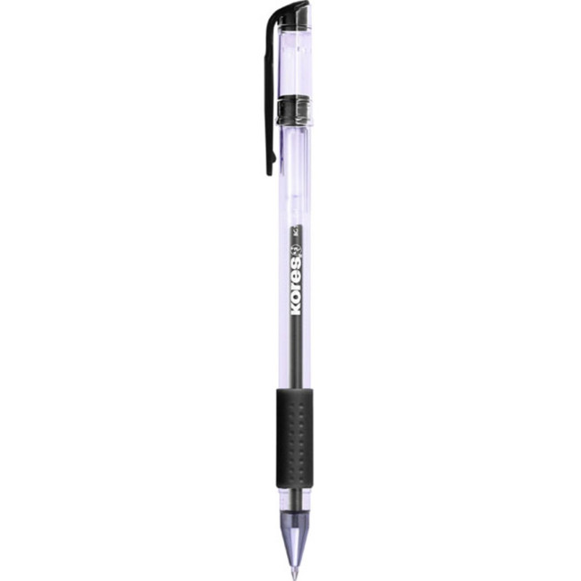 ▷ BOLÍGRAFO KORES TINTA GEL BG1 0,7 MM NEGRO GRAFOPLAS | Taine - Imagen 1