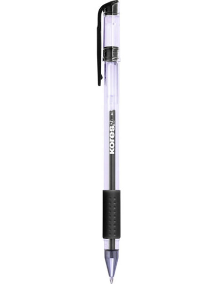 ▷ BOLÍGRAFO KORES TINTA GEL BG1 0,7 MM NEGRO GRAFOPLAS | Taine - Imagen 1