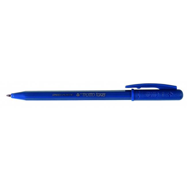 ▷ BOLIGRAFO TRATTO 1 AZUL. RECYCLED | Taine - Imagen 1