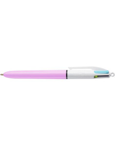 ▷ BOLIGRAFO BIC 4 COLORES FASHION AZUL PASTEL | Taine - Imagen 1