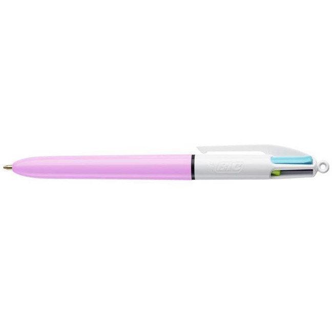 ▷ BOLIGRAFO BIC 4 COLORES FASHION AZUL PASTEL | Taine - Imagen 1