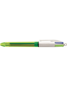 ▷ BOLIGRAFO BIC 4 COLORES FLUO | Taine - Imagen 1