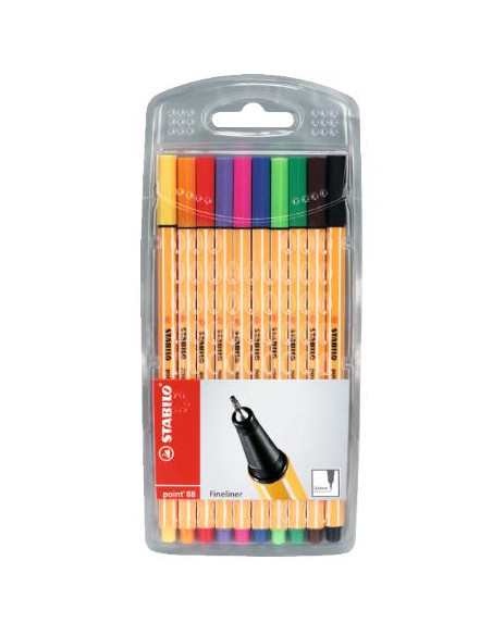 ▷ ROTULADORES STABILO 10 UDS 88 POINT 0,4MM | Taine - Imagen 1