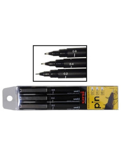 ▷ ROTULADORES UNIBALL 02/04/06MM CALIBRADO | Taine - Imagen 1