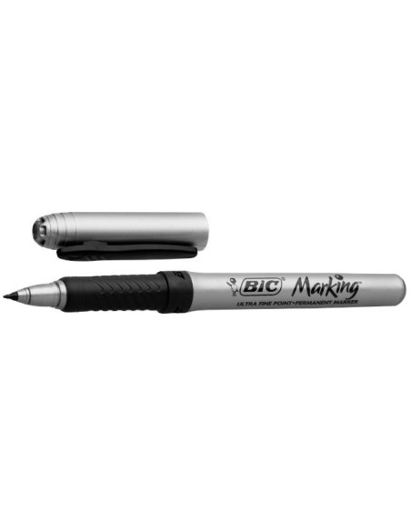 ▷ ROTULADOR BIC PERMAMENTE MARKER GRIP CD/DVD NEGRO | Taine - Imagen 1