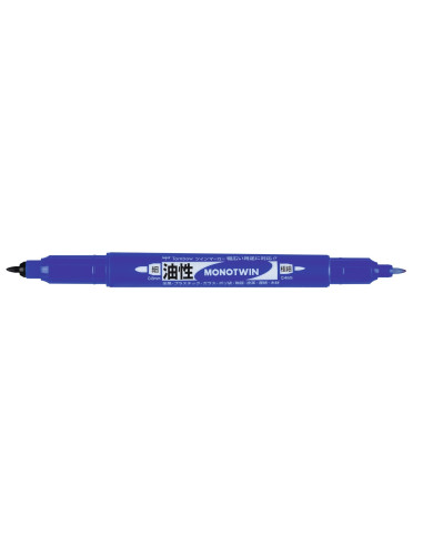 ▷ ROTULADOR TOMBOW AZUL DOBLE PUNTA FINA 0,4-GRUESA 0,8 | Taine - Imagen 1