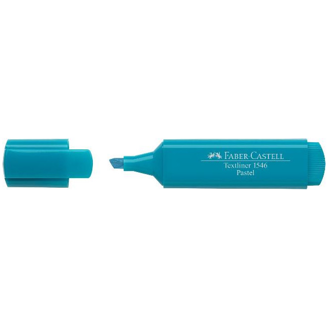 ▷ ROTULADOR FABER CASTELL TURQUESA TEXTLINER 46 | Taine - Imagen 1