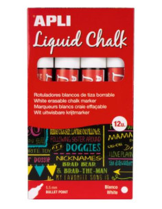 ▷ ROTULADORES APLI TIZA LÍQUIDA | Taine - Imagen 1