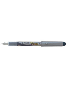 ▷ PLUMA PILOT V-PEN SILVER NEGRO | Taine - Imagen 1