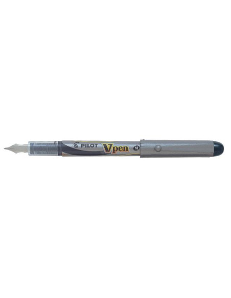 ▷ PLUMA PILOT V-PEN SILVER NEGRO | Taine - Imagen 1