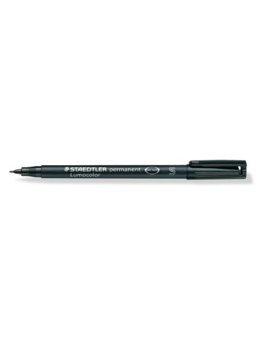 ▷ ROTULADOR STAEDTLER LUMOCOLOR S 0,4MM NEGRO PERMANENTE 313 | Taine - Imagen 1