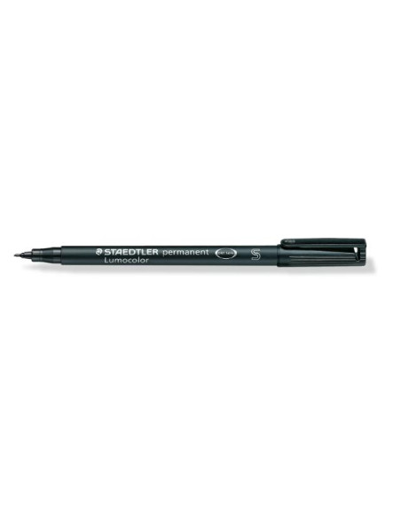 ▷ ROTULADOR STAEDTLER LUMOCOLOR S 0,4MM NEGRO PERMANENTE 313 | Taine - Imagen 1