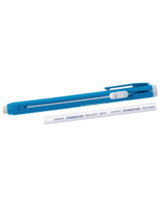 ▷ PORTAGOMAS STAEDTLER MARSPLASTIC AZUL | Taine - Imagen 1