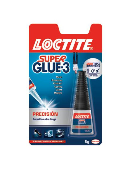 ▷ PEGAMENTO LOCTITE SUPER GLUE-3 5GR PRECISION | Taine - Imagen 1