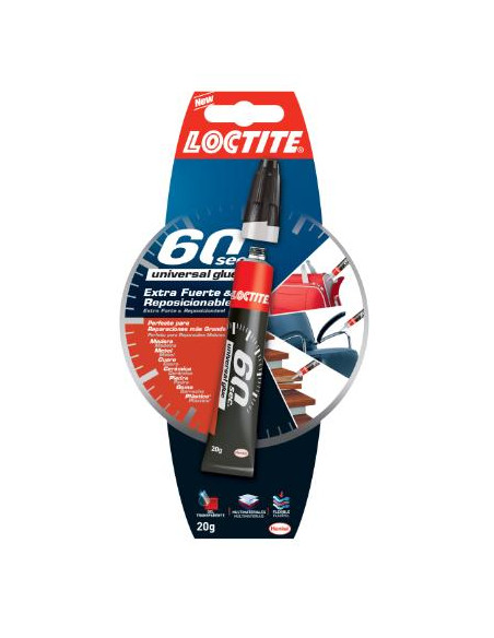 ▷ PEGAMENTO LOCTITE UNIVERSAL 20GR 60SEC | Taine - Imagen 1