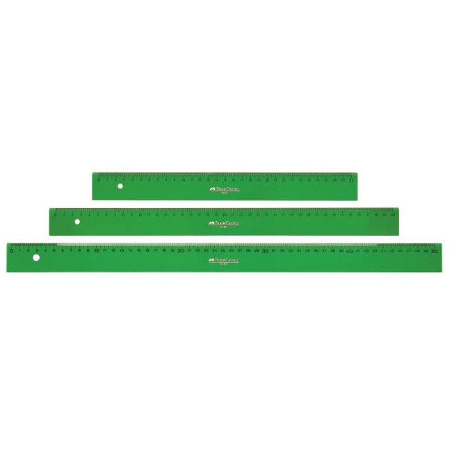 ▷ REGLA FABER CASTELL 50CM VERDE | Taine - Imagen 1