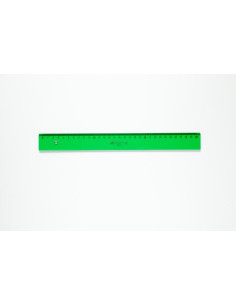 ▷ REGLA FABERCASTELL 30CM GRADUADA VERDE | Taine - Imagen 1