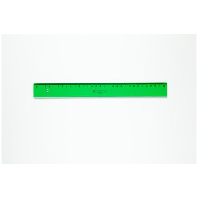 ▷ REGLA FABERCASTELL 30CM GRADUADA VERDE | Taine - Imagen 1