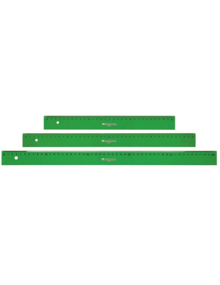▷ REGLA FABERCASTELL 100CM VERDE | Taine - Imagen 1