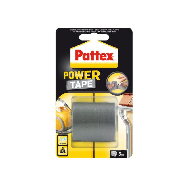 ▷ CINTA AHESIVA PAFTEX AMERICANA 1001 USOS TRICAPA 5Mx50MM PATTEX | Taine - Imagen 1
