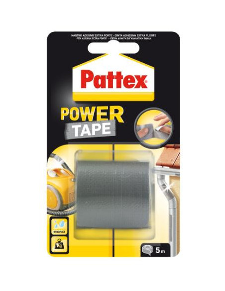 ▷ CINTA AHESIVA PAFTEX AMERICANA 1001 USOS TRICAPA 5Mx50MM PATTEX | Taine - Imagen 1
