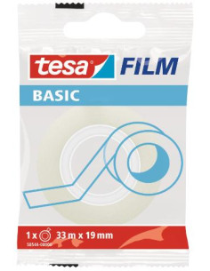 ▷ CINTA ADHESIVA TESA BASIC 33M X 19MM BOLSITA | Taine - Imagen 1