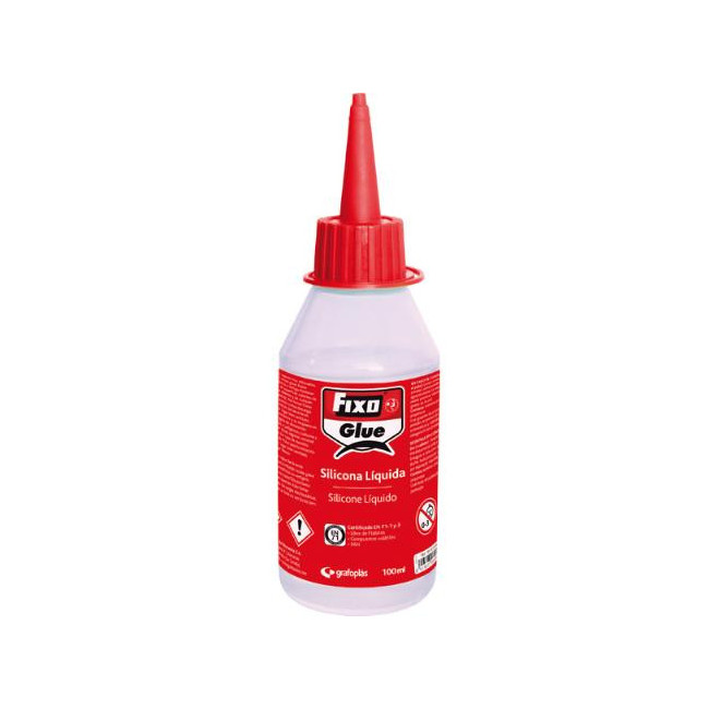 ▷ SILICONA LIQUIDA BOTE 100 ML FIXO GRAFOPLAS | Taine - Imagen 1