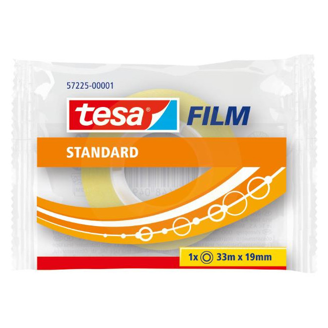 ▷ CINTA TESA ADHESIVA ESTANDAR 33M X 19MM BOLSITA | Taine - Imagen 1
