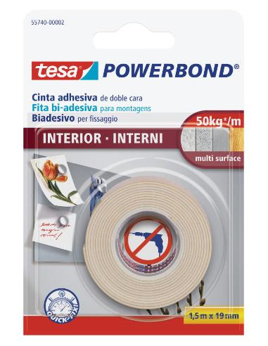 ▷ CINTA TESA DOBLE CARA POWERBOND | Taine - Imagen 1