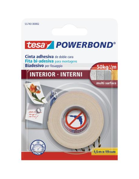 ▷ CINTA TESA DOBLE CARA POWERBOND | Taine - Imagen 1